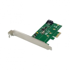 PCIe 3.0 x1 1-port M.2 B-key & 1-port SATA III Expansion Card