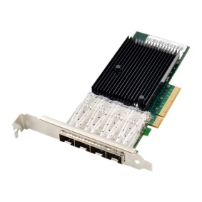 PCIe x8 Quad SFP+ Port 10GbE Network Card with Intel XL710 Chip